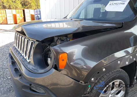 2018 Jeep Renegade Latitude Fwd из США, поврежденный, VIN ZACCJABB8JPH27476